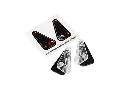 Traxxas Tail Light Housing and Lens with Decals (2pcs)