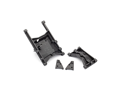 Traxxas Chassis Crossmember and Shock Mounts