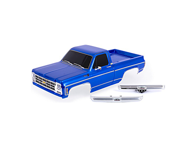Traxxas Chevrolet K10 Truck 1979 Complete Body (Blue)