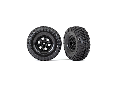 Traxxas Pre-Glued Canyon Trail Tires & Wheels 4.6x1.9" (2pcs) 