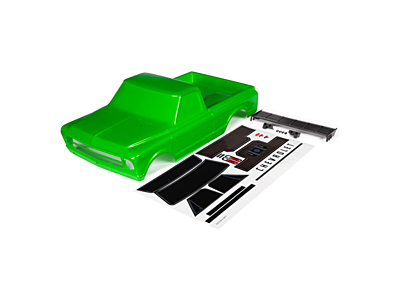 Traxxas Chevrolet C10 Drag Slash Body (Green)
