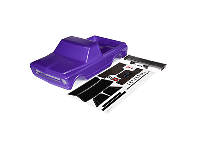 Traxxas Chevrolet C10 Drag Slash Body (Purple)
