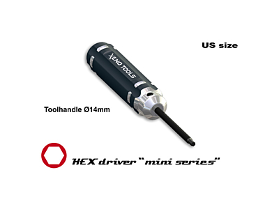 XenoTools Mini Hex driver 5/64" (1.98mm)