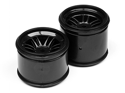 FT01 wheel set (black/front 2pcs/ rear 2pcs)