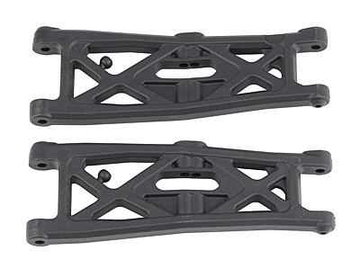 Associated RC10T6.2 FT Front Suspension Arms, gull wing, carbon fiber