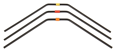 Associated RC8B3 FT Rear Anti-roll Bars, 2.8-3.0 mm