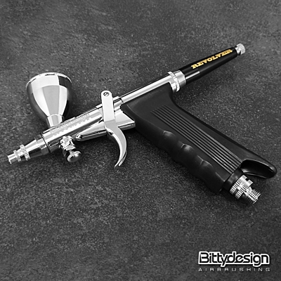 Bittydesign Revolver Trigger Airbrush Dual-action (0.3/0.5/0.8mm Nozzle)