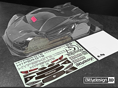 Bittydesign Hyper-GT8 1/8 GT Body 