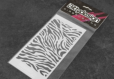 Bittydesign Vinyl Stencil 'Zebra'