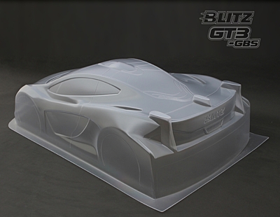 BLITZ GT3 GBS 1/8 GT Clear Body (0.7mm)
