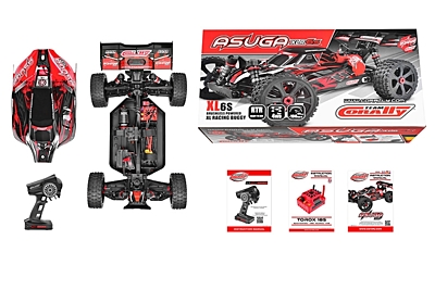 Corally Asuga XLR 6S RTR Brushless Power 6S (Red)