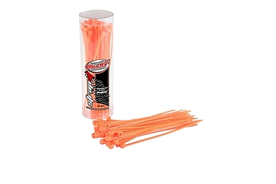 Corally Strap-it Cable Tie Raps 2.5x100mm (Orange·50pcs)