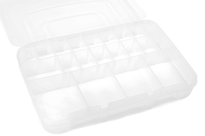 Corally Assortment Box - Large - 3-21 Adjustable Compartments (364x248x50mm)