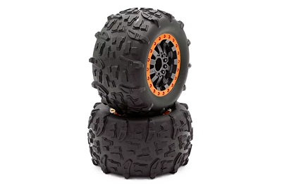 Funtek STX Complety Tyres (Orange, 2pcs)