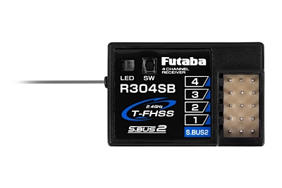 Futaba 4PM Plus T-FHSS Radio + RX R304SB Receiver