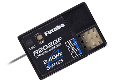 Futaba R202GF 2CH (FHSS/S-FHSS) Receiver