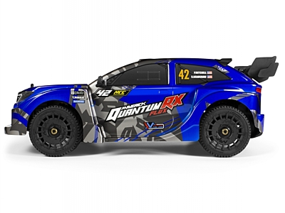 HPI Maverick QuantumRX Rally Car Body (Blue)