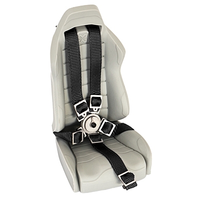 Hobbytech Safety Seat Belt Set 5 Point Harness (Black, 2pcs)