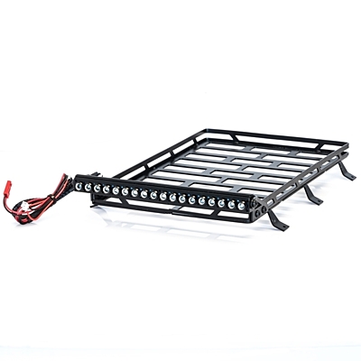 Hobbytech Metal Cage Roof Luggage Tray with Light Bar