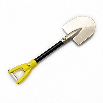Hobbytech Aluminium Scale Shovel Yellow Handle