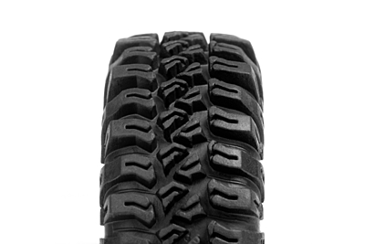 Kavan GRE18 1.0 GRABBER M/T Tire Set (Black, 4pcs)