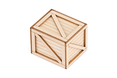 Kavan 1/18 Wooden Box Small for RC Crawler