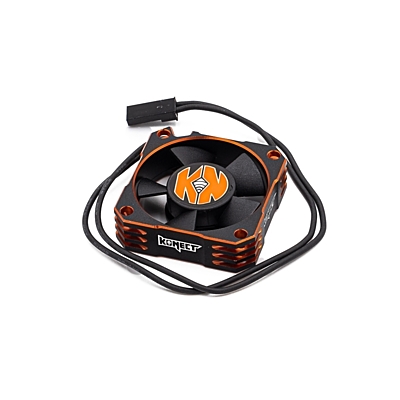 Konect Ultra High Speed Cooling Alu Fan 36x36x10mm - 6V-8.4V - Dual Ball Bearings - BEC Connector