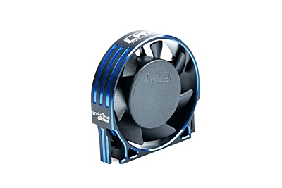 LRP WorksTeam Aluminium Super High Rev Fan V2 40x40x10mm 4.8V-7.2V (Receiver Connector)