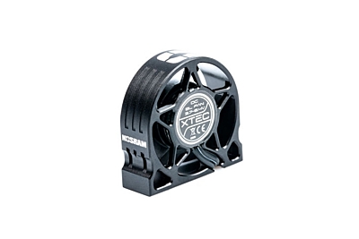 Nosram WorksTeam Aluminium High Rev Fan V2 - 30x30x10mm 4.8V-7.2V (Receiver Connector)