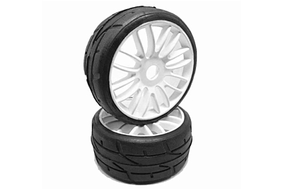 PMT Carved Rally18 Soft Q3 White Rims (1pair)