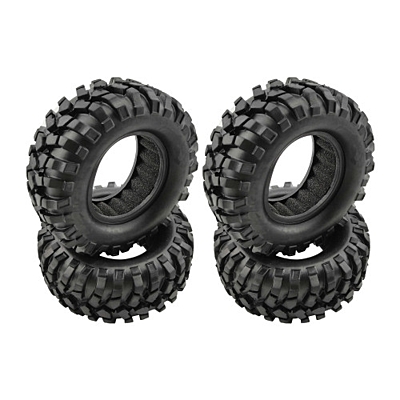 Ultimate Racing Plunk 1.9" Crawler Tires w/ Foam Ø95mm (4pcs)