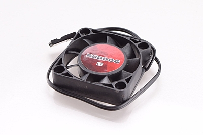 Ruddog Fan 40mm with 240mm Wire (Black)
