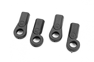 Hobbytech Steering Clevises 4mm for 7mm Balls (4pcs)