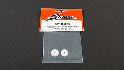 SWORKz BBS System Shock Piston 1.3mm X8 Straight Holes (2pcs)