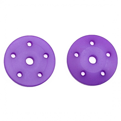Ultimate Racing 16mm Conical Shock Pistons Purple 5x1.5mm (2pcs)