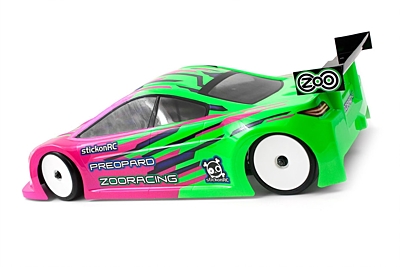 ZooRacing PreoPard Standard 0.7mm Touring Car Body 190mm