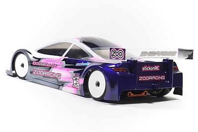 ZooRacing Dogbollox Ultralight 0.5mm Touring Car Body 190mm