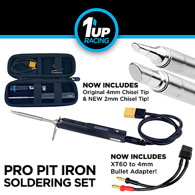 1up Racing Pro Pit Iron Soldering Set