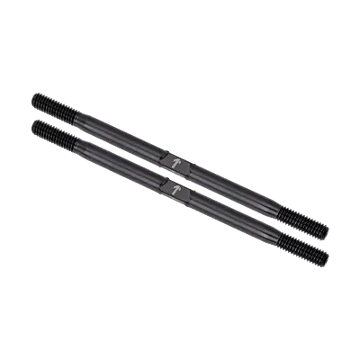 1up Racing Pro Duty Titanium Turnbuckles M3.5 - 70mm - Black Nitride (2pcs)