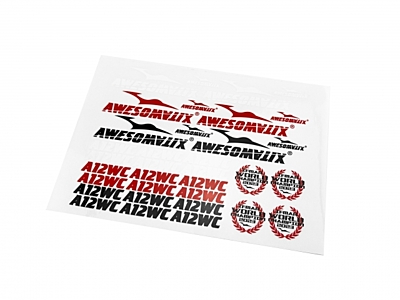 Awesomatix STS-A12WC - Stickers Sheet A12WC