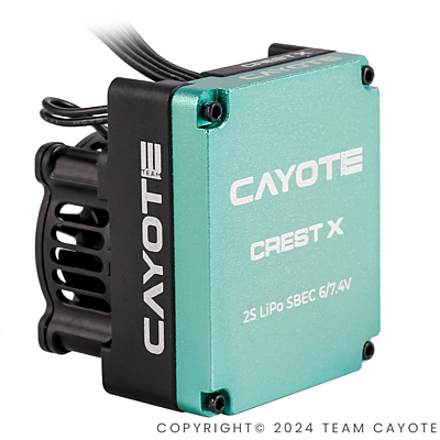 CAYOTE Racing CREST X Speed Controller ESC 160A