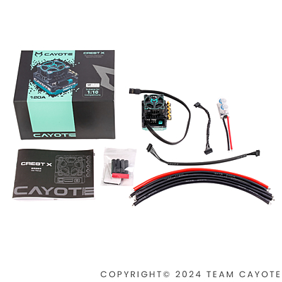 CAYOTE Racing CREST X Speed Controller ESC 160A