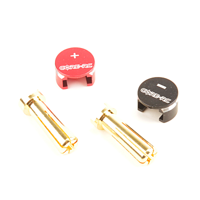 Core RC Low Pro Heatsink Bullet Plug Grips - 5mm