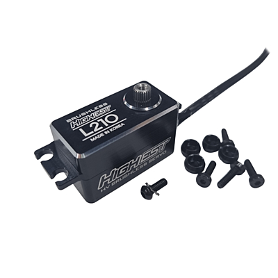Highest L210 Ultra Low Profile (0.055s/17.8kg/8.4V) Brushless Servo