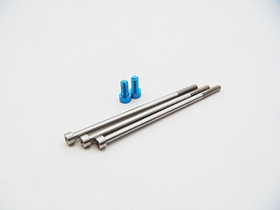 Hiro Seiko XeRun V10 G4 Titan/Aluminum Screw Set (Light Blue)
