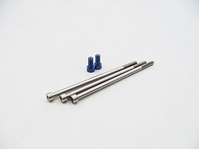 Hiro Seiko XeRun V10 G4 Titan/Aluminum Screw Set (Dark Blue)
