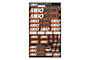MIBOSPORT/MIBO Design Pre-Cut Stickers by MM (Orange, Larger A5 size)