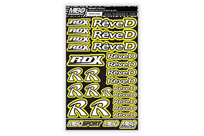 Reve D Design Pre-Cut Stickers by MM (7 Color Options, Larger A5 size)