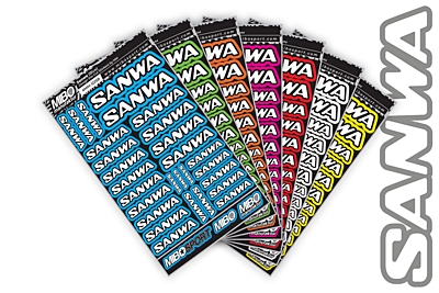 Sanwa Design Pre-Cut Stickers by MM (7 Color Options, Larger A5 size)
