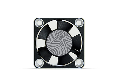 MIBO Aluminium High Speed Cooling Fan 30x30x10mm SILVER (BEC connector, 5-8.45V, 28000RPM)